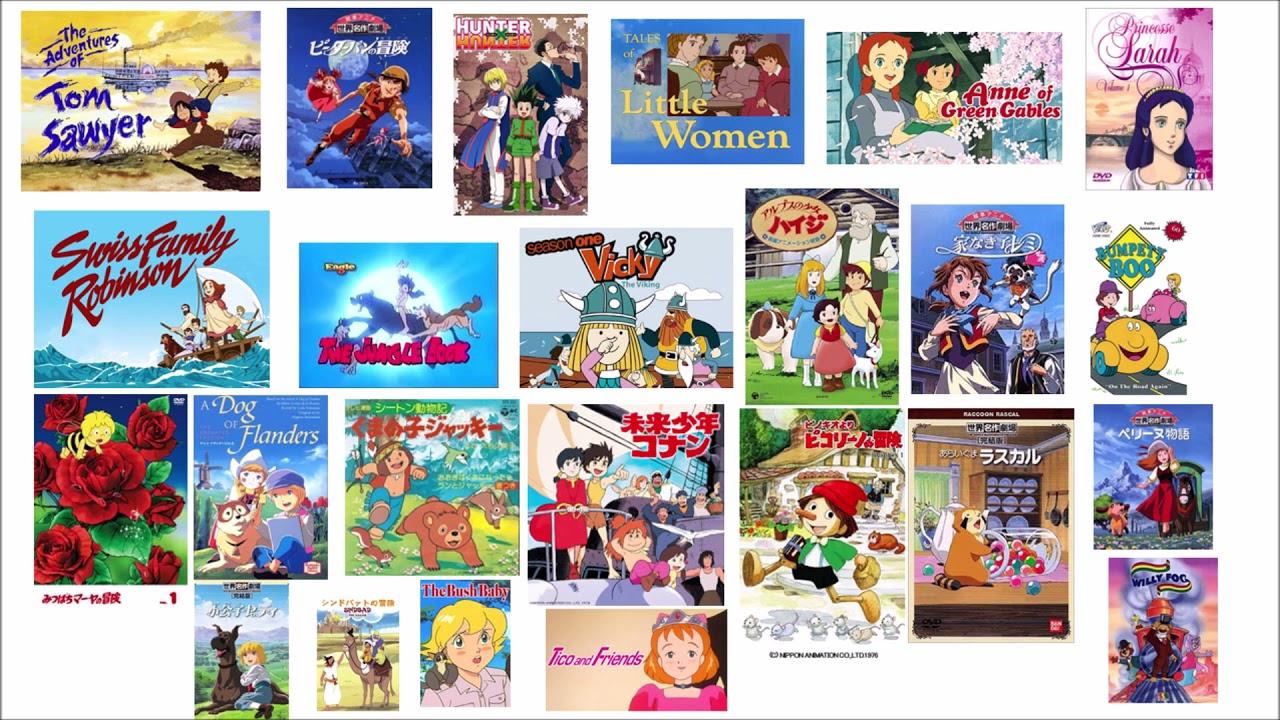 Which One of these Nippon Animation Shows are better?