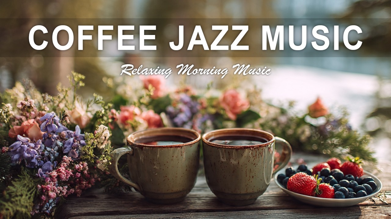 Coffee Jazz Music  – Smooth Piano Jazz & Gentle Bossa Nova for Relax, Work & Study ☕🎹