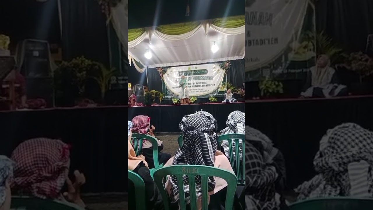 Pidato Imtihan Madin Hidayatul Mubtadi'in