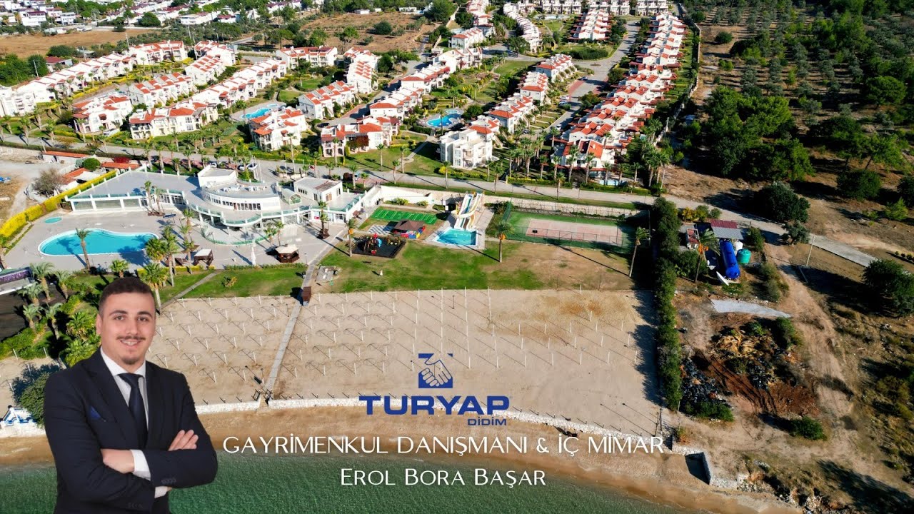 #3 TURYAP/DİDİM MUĞLA MİLAS BOZBÜK'TE DENİZE SIFIR RÜYA GİBİ DUBLEKS YAZLIK
