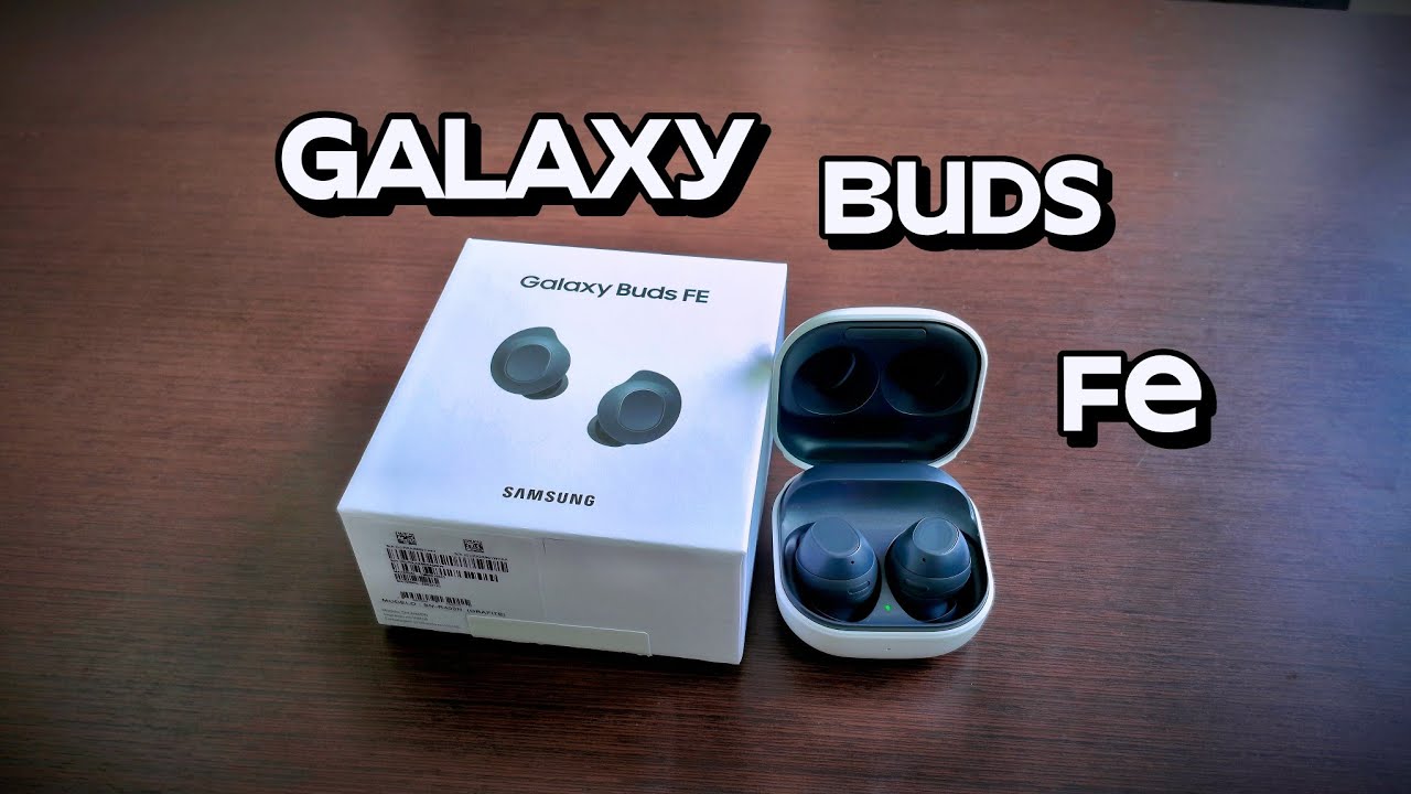 Unboxing Do SAMSUNG GALAXY BUDS FE - O Fone De Ouvido Bluetooth CUSTO BENEFÍCIO Da SAMSUNG