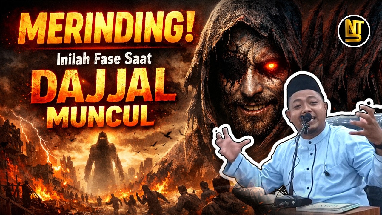 🔴 MERINDING! Inilah Fase Saat Dajjal Muncul | Ustadz Muhammad Ridwan