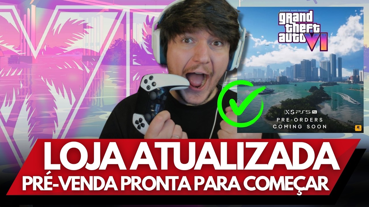 LOJA DO GTA 6 ATUALIZADA PRÉ-VENDA PRONTA PARA COMEÇAR!!!