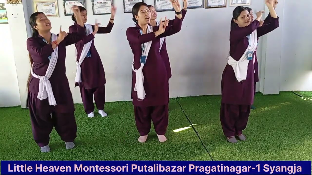  Nepali Rhymes/Little Heaven Montessori Putalibazar Pragatinagar-1 Syangja