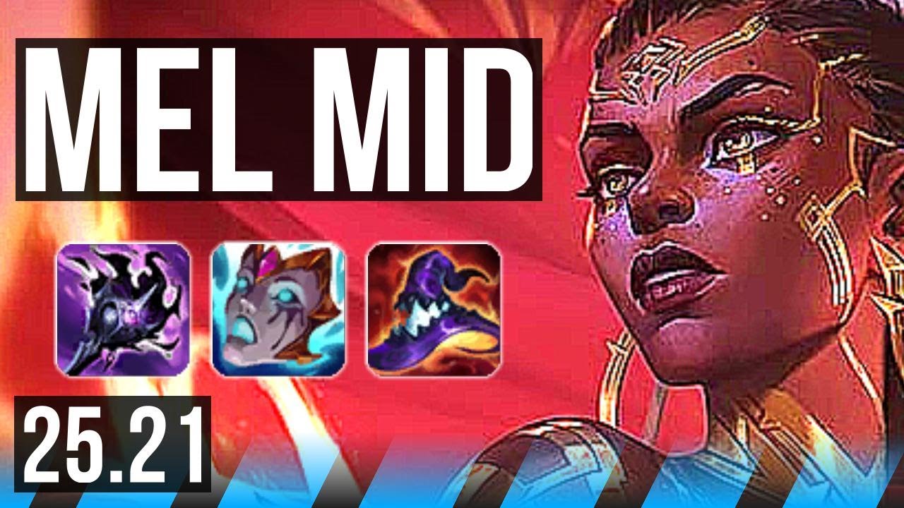 MEL vs SYNDRA (MID) | Dominating | EUW Master | 25.21