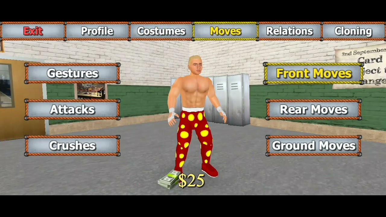 How To Make 'The American Nightmare' Cody Rhodes in Wrestling Empire.