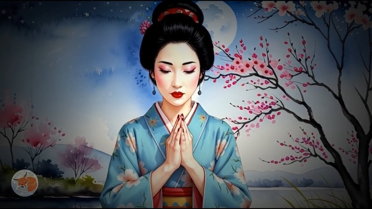 Shamisen Healing Music | Calm Your Mind | Stress Relief & Deep Sleep Meditation