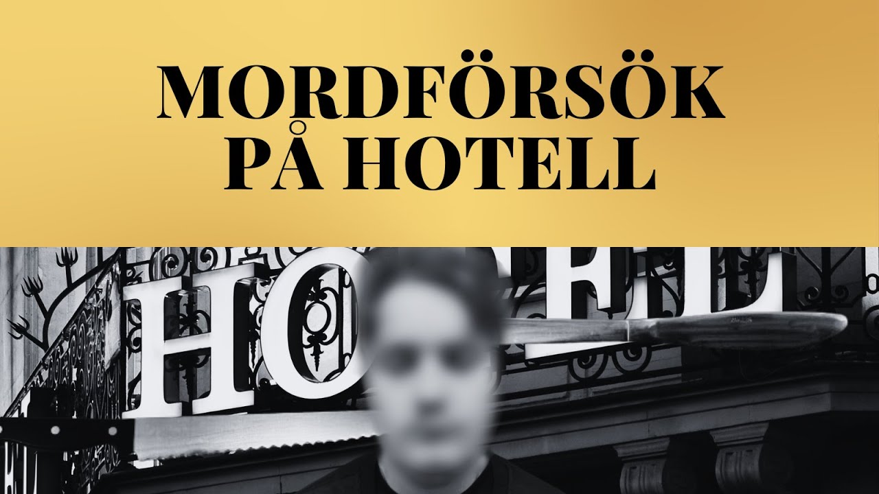 Hotellgäst försökte döda receptionisten