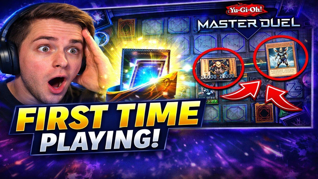 Yu-Gi-Oh! Master Duel – First Time Playing! 