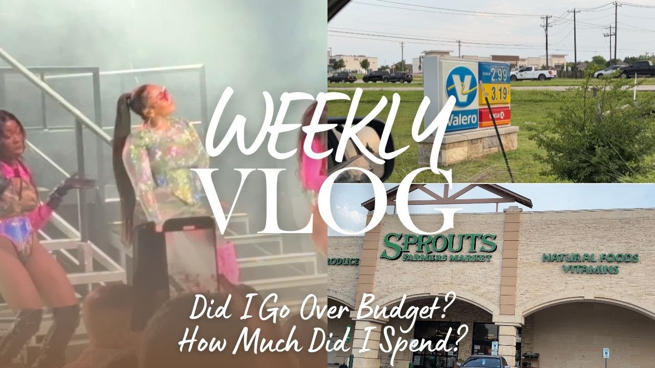 Spend My Weekly Cash Envelope Money With Me | Did I Go Over Budget? Weekly Closeout