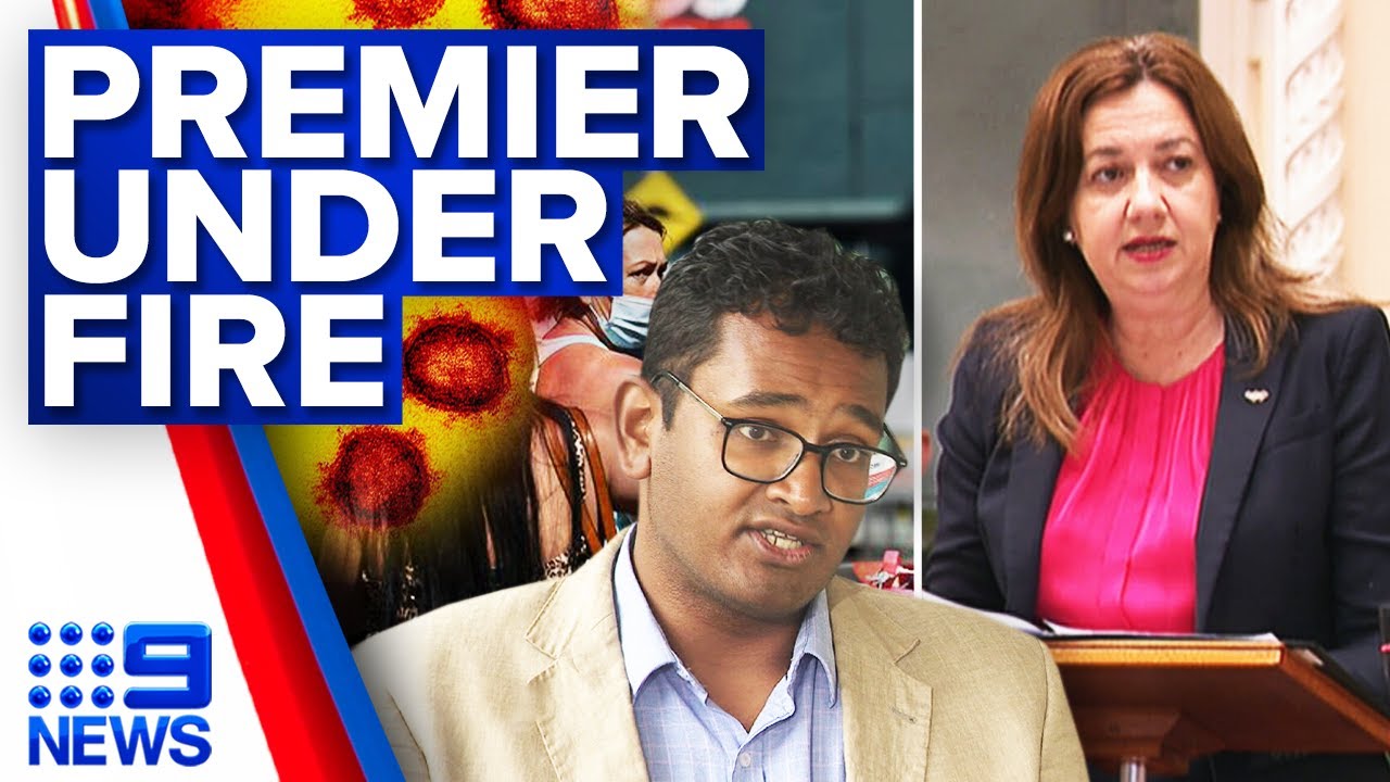 Queensland Premier criticised over Omicron comments | Coronavirus | 9 News Australia