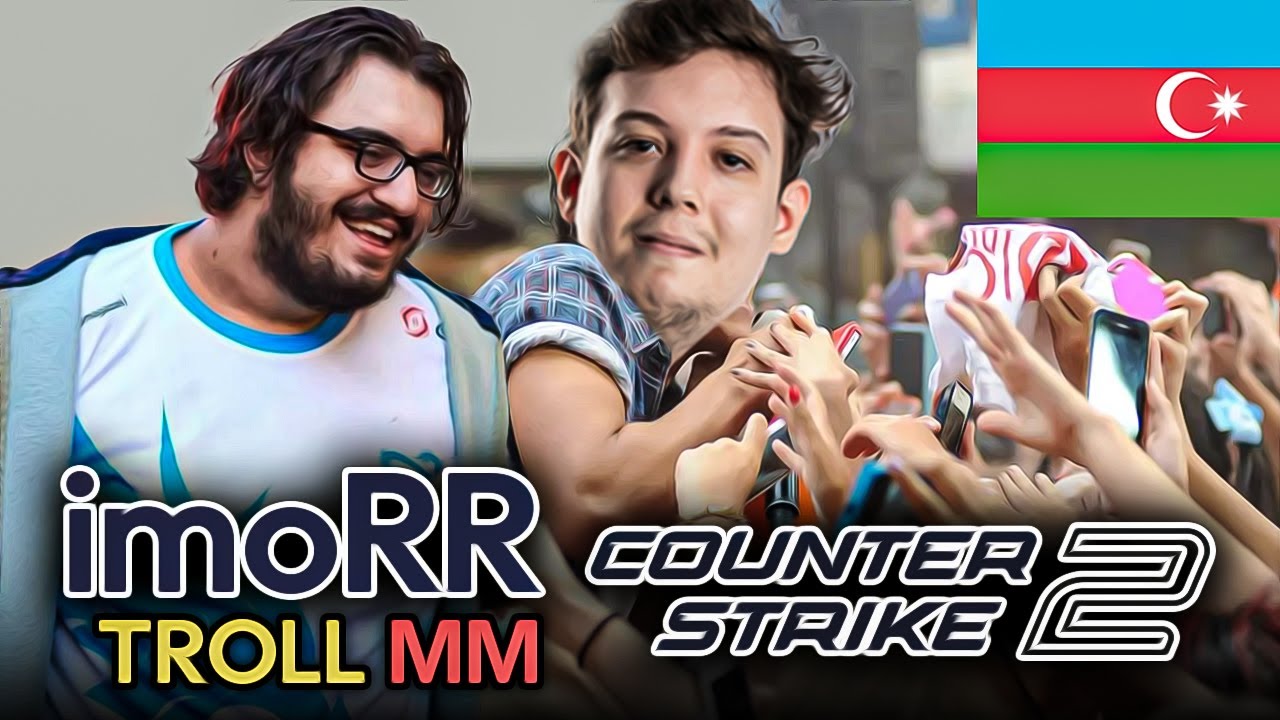 İMORR AZERBAYCANLI CALYX FANI İLE TROLL MM CS2 | Eternal Fire imoRR TROLL MM Source 2