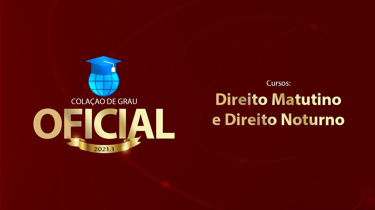 Colação de Grau UniCatólica - #Direito