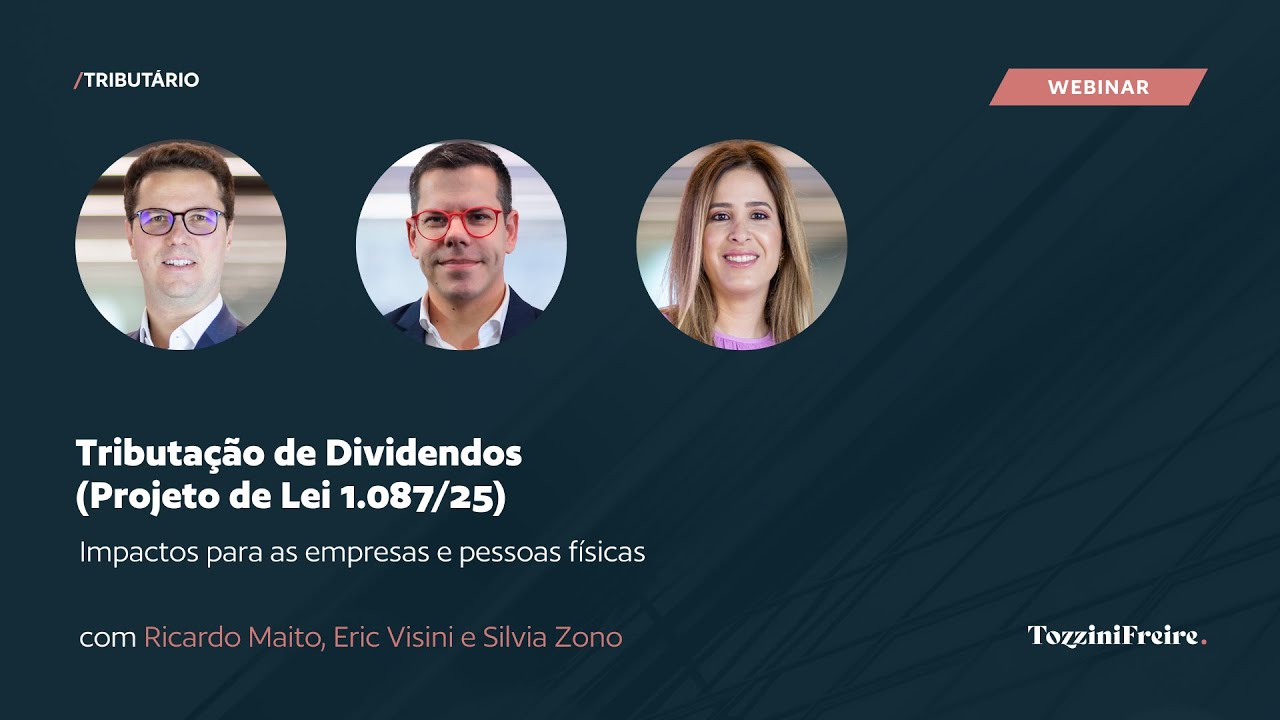 Tributação de Dividendos (Projeto de Lei 1.087/25)