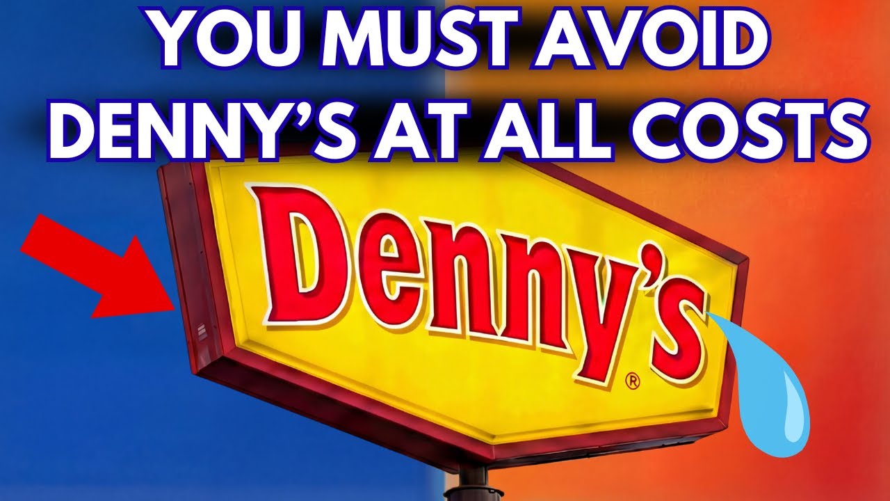 Don't Eat At Denny's Until You Watch This (Seniors Are Running Away)