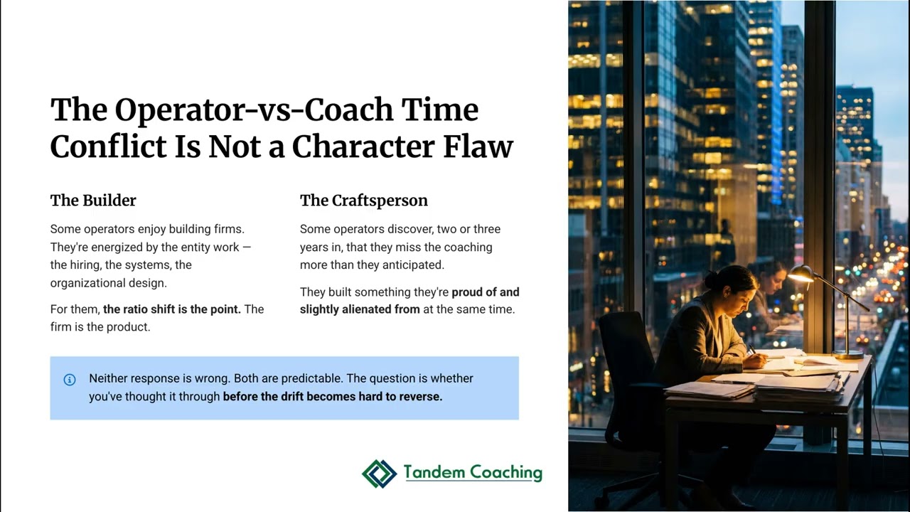When Scaling a Coaching Business Makes You Worse at Coaching (10.3.2)