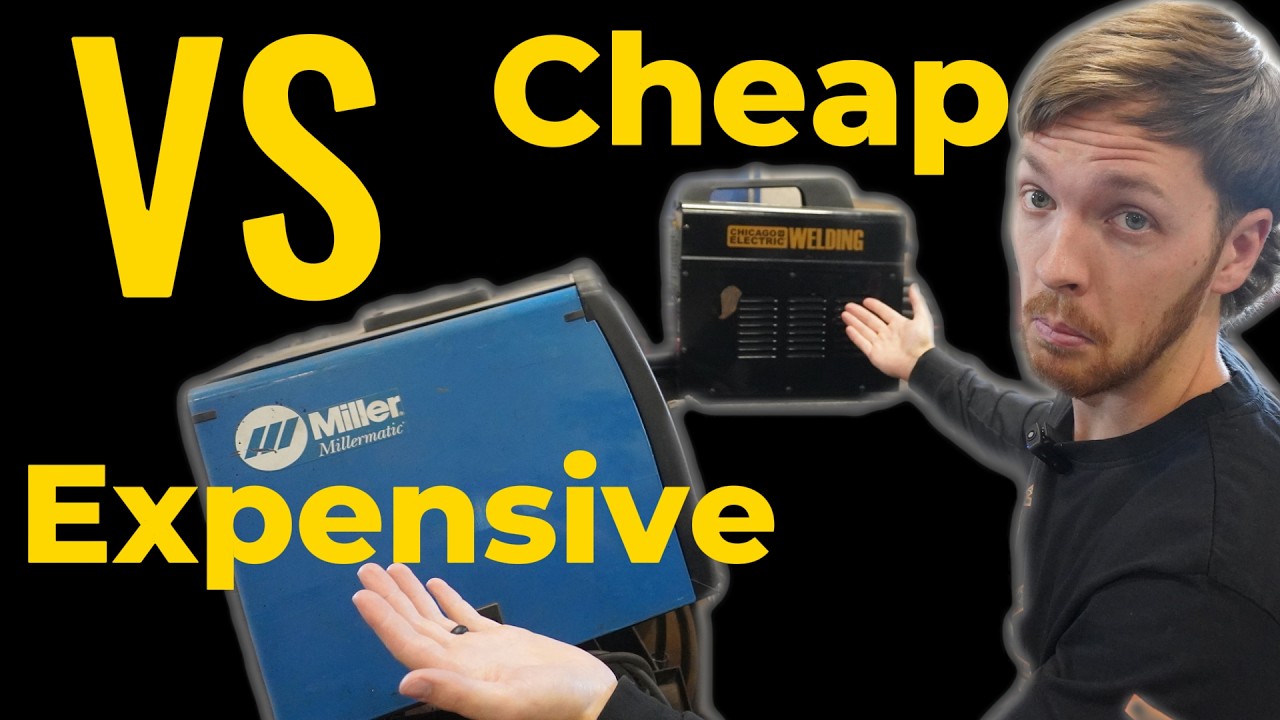 Harbor Freight VS Miller - Can A Cheap Welder Keep Up With An Expensive Welder?