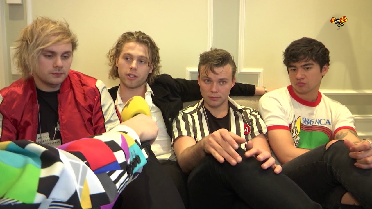 Se hela intervjun med 5SOS
