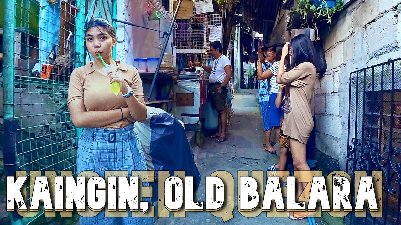 Alive at Kaingin 01 Late Day Walk Through a Hilly, Busy, Vibrant Community in Gentle Motion [4K] 🇵🇭