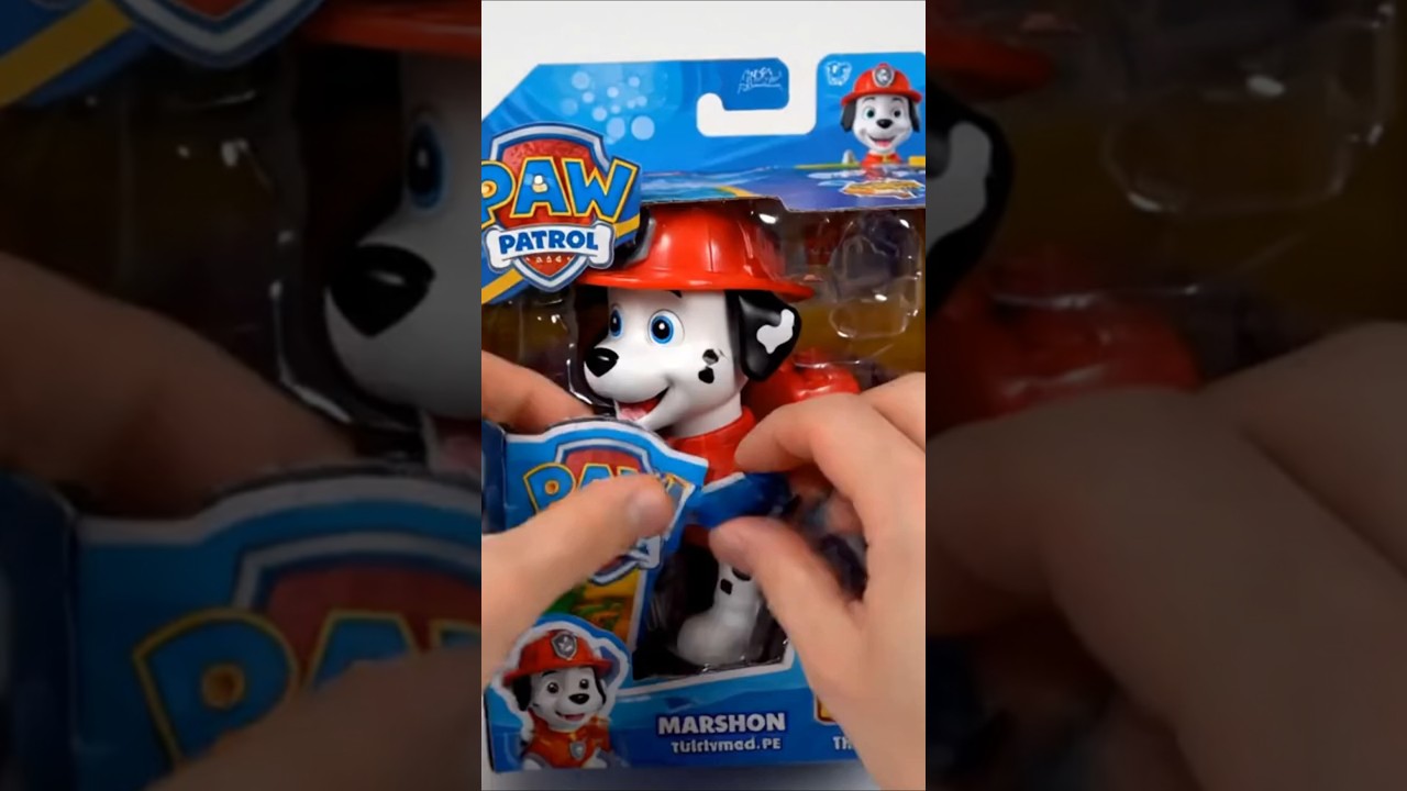 🔥🐾 ASMR Unboxing PAW PATROL TOY | Surprise with Marshall! 🤫✨ #asmr  #relaxation #pawpatrol #unboxing