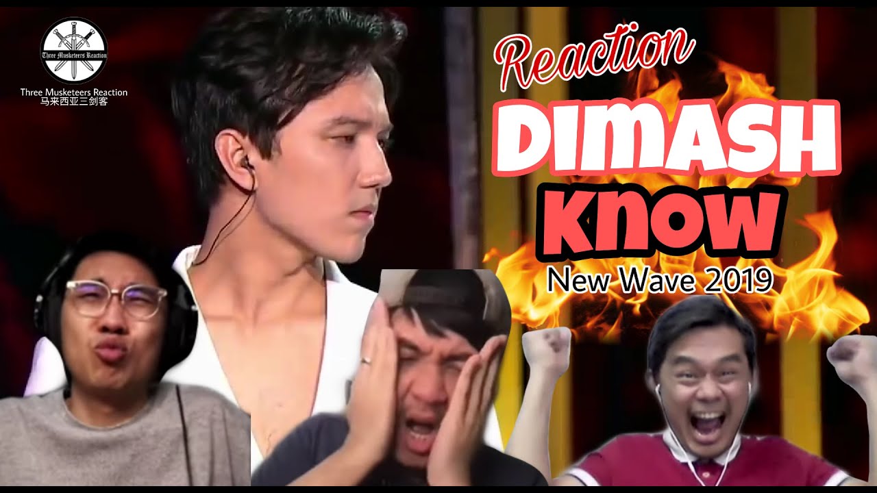 【REACT】迪玛希Dimash (Димаш)《Know》再一次让三剑客看得热血沸腾！|| 3 Musketeers Reaction马来西亚三剑客【ENG SUBS】