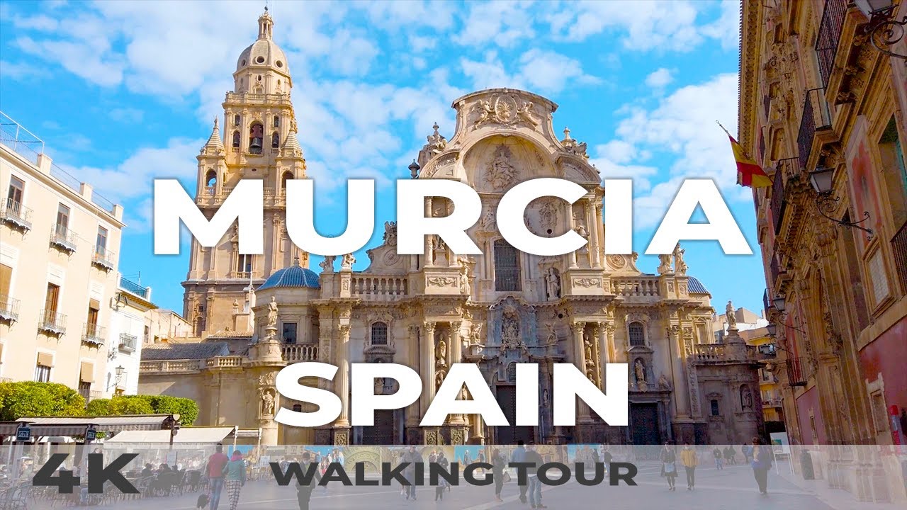 Murcia Spain 🇪🇸 Walking Tour | Beautiful Streets & Historic Landmarks 4K