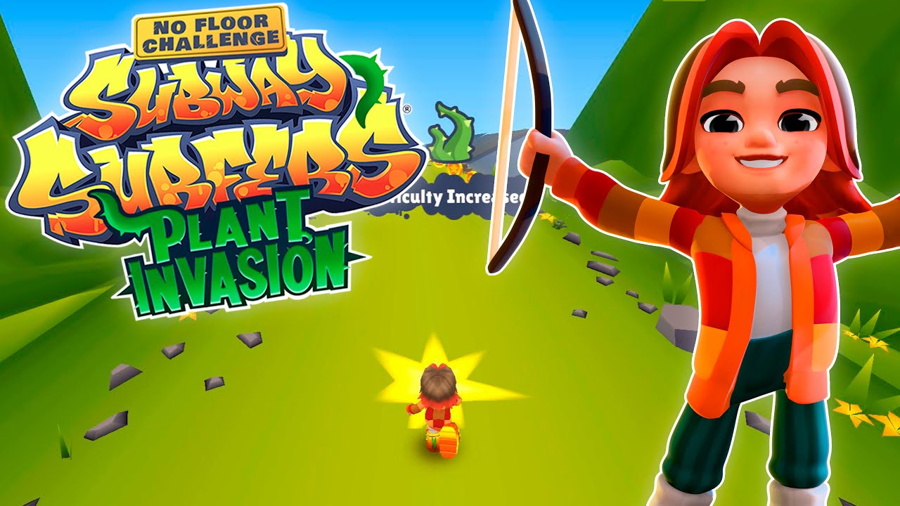 Subway Surfers Plant Invasion: No Floor Challenge in ICELAND 2024