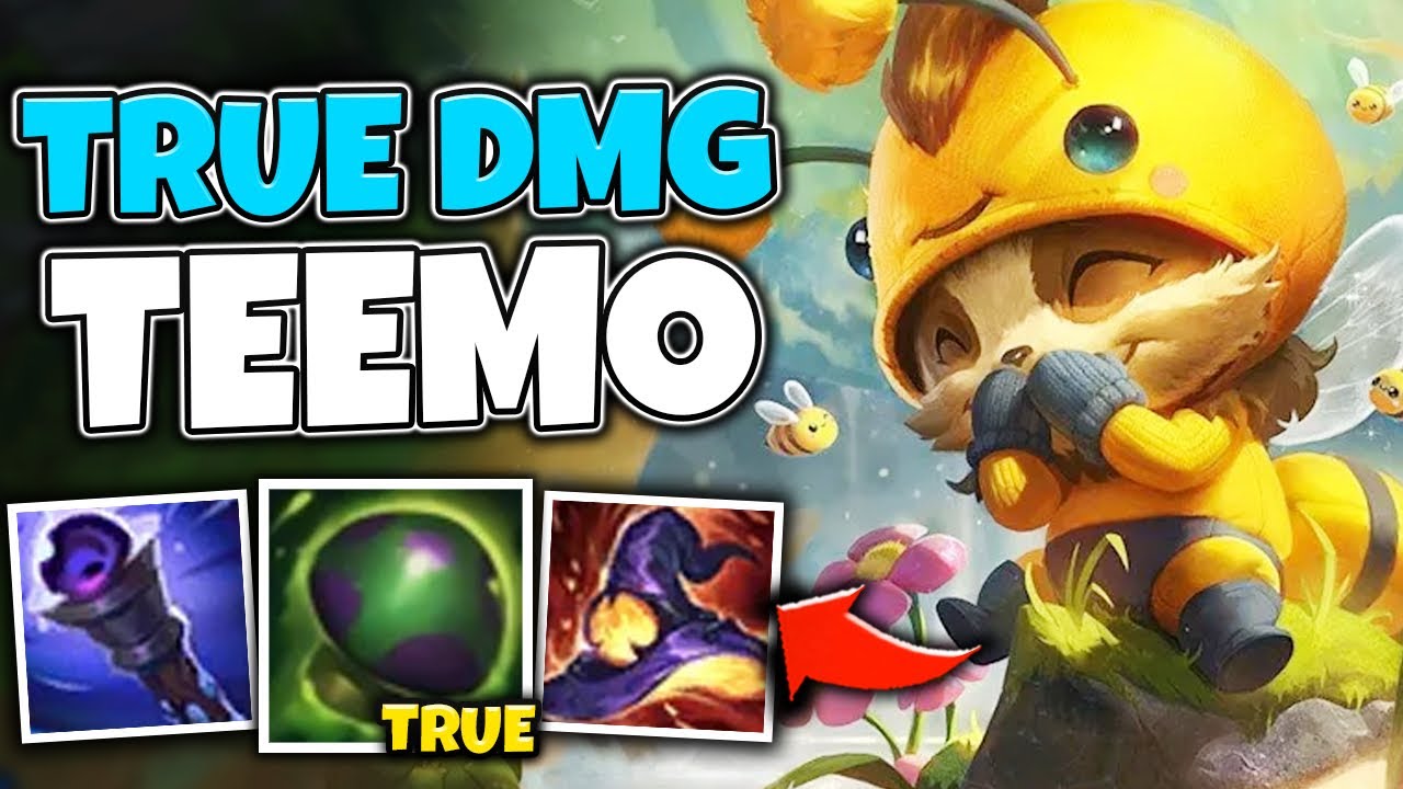WTF? TEEMO Q DOES LEGIT TRUE DAMAGE WITH MAX PEN BUILD (DEADLY POISON) - League of Legends