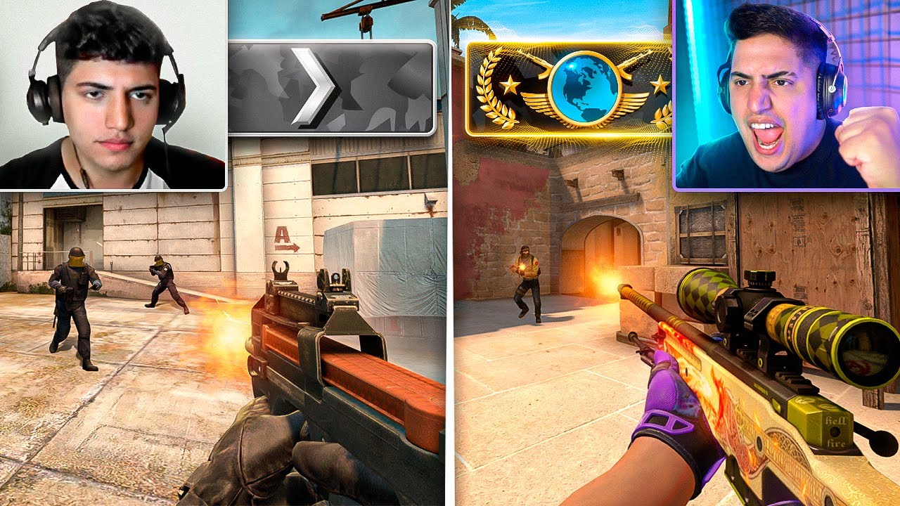 7 anos em 1 v&iacute;deo... MINHA EVOLU&Ccedil;&Atilde;O no CS:GO do PRATA 1 ao GLOBAL (de 2016 a 2023)