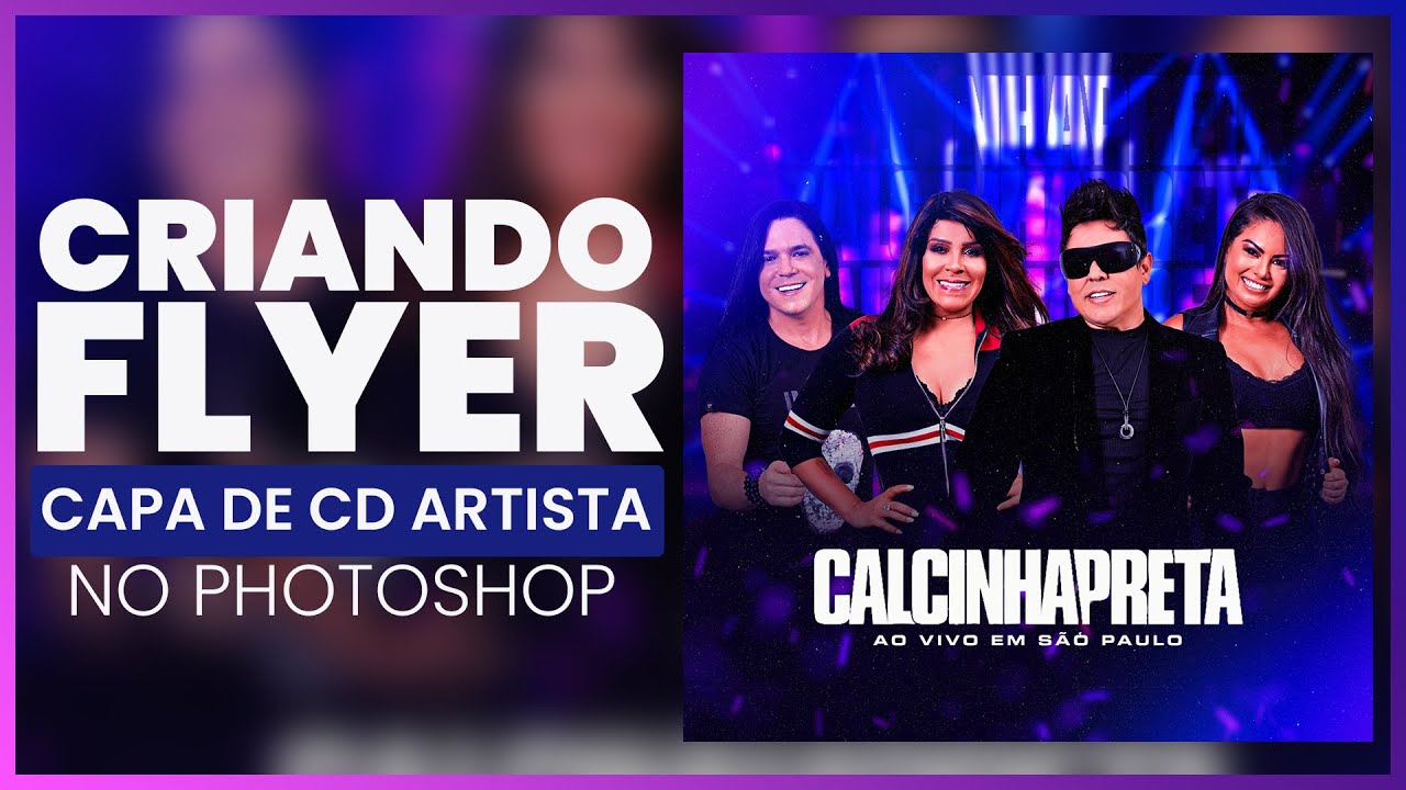 CRIANDO CAPA DE CD NO PHOTOSHOP