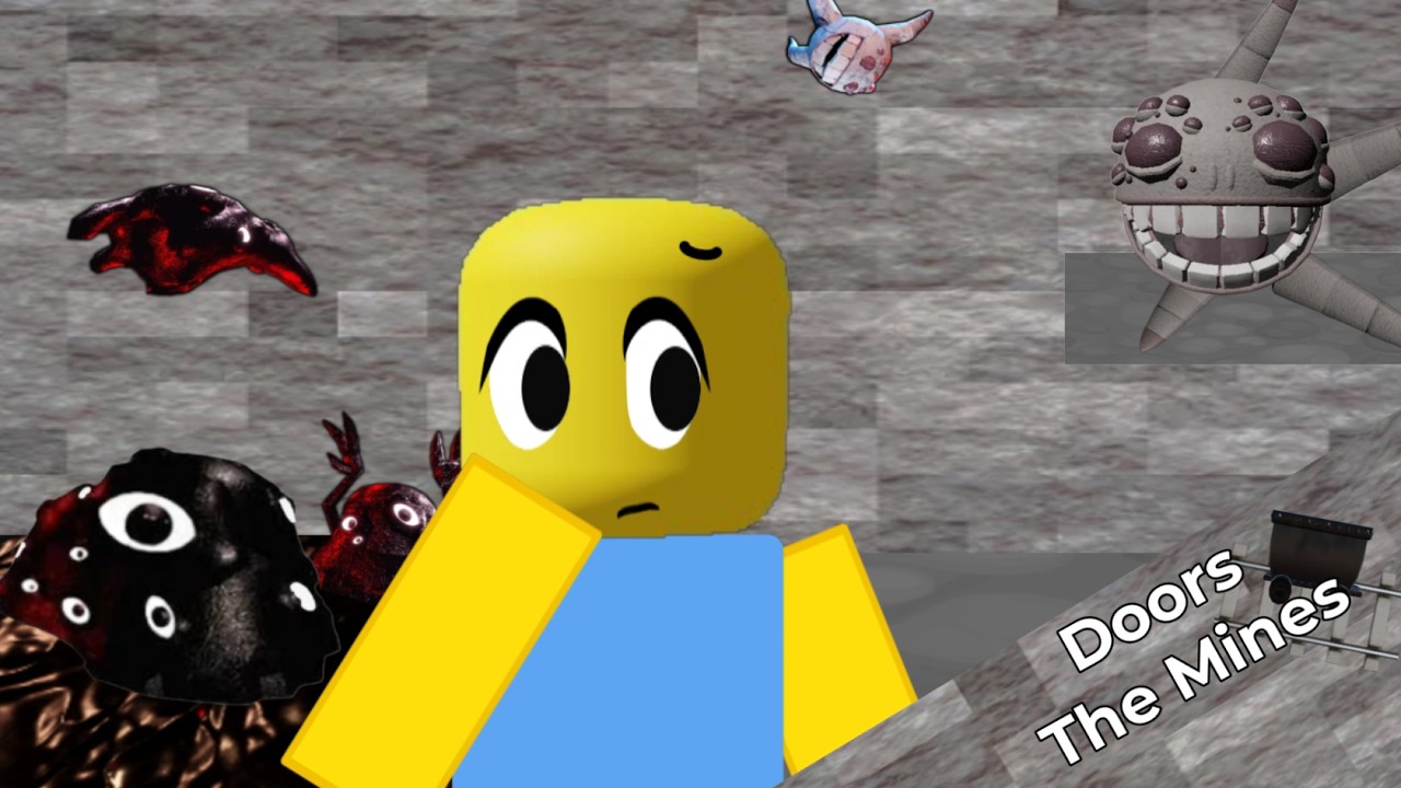My Movie Roblox | Noob Plays Doors The Mines | Animation