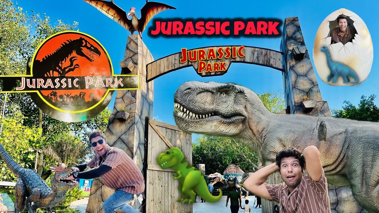 Jurassic Park in Lucknow  🦖🌳 | Jurassic Park open in Lucknow | Dinosaur Park 🦕 | Unbelievable 😱