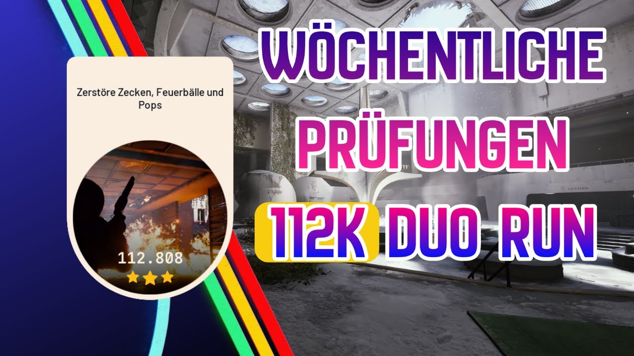Prüfungen!! HighScore!! Zerstöre Feuerbälle Pops und Zecken. (Duo)