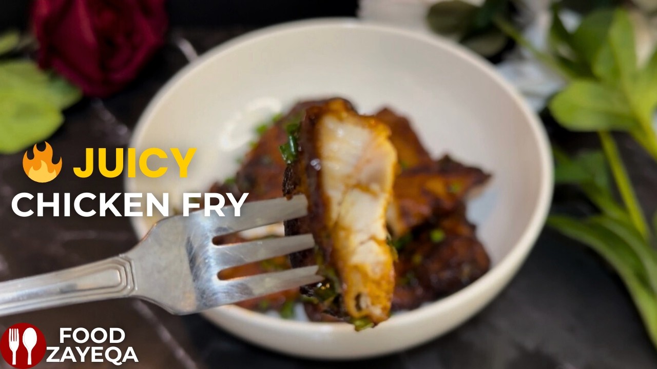 Как приготовить хрустящую жареную курицу | Сочная жареная куриная грудка | Ифтар в Рамадан | Food...