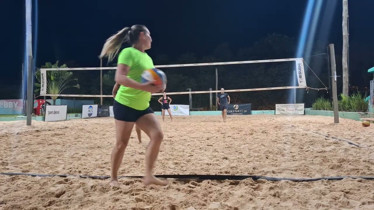 Vôlei resenha misto na arena Pantai - Janeiro de 26 - Ourinhos/SP.