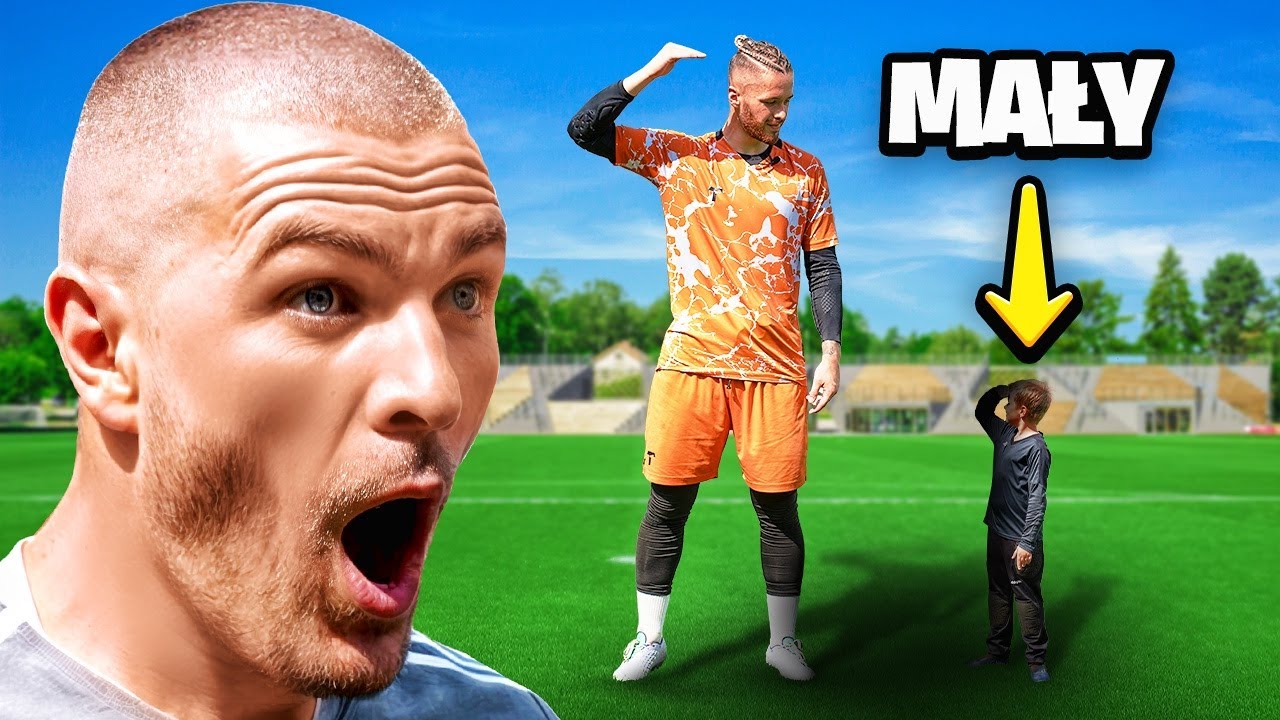 MAŁY VS DUŻY BRAMKARZ | KTO JEST LEPSZY?