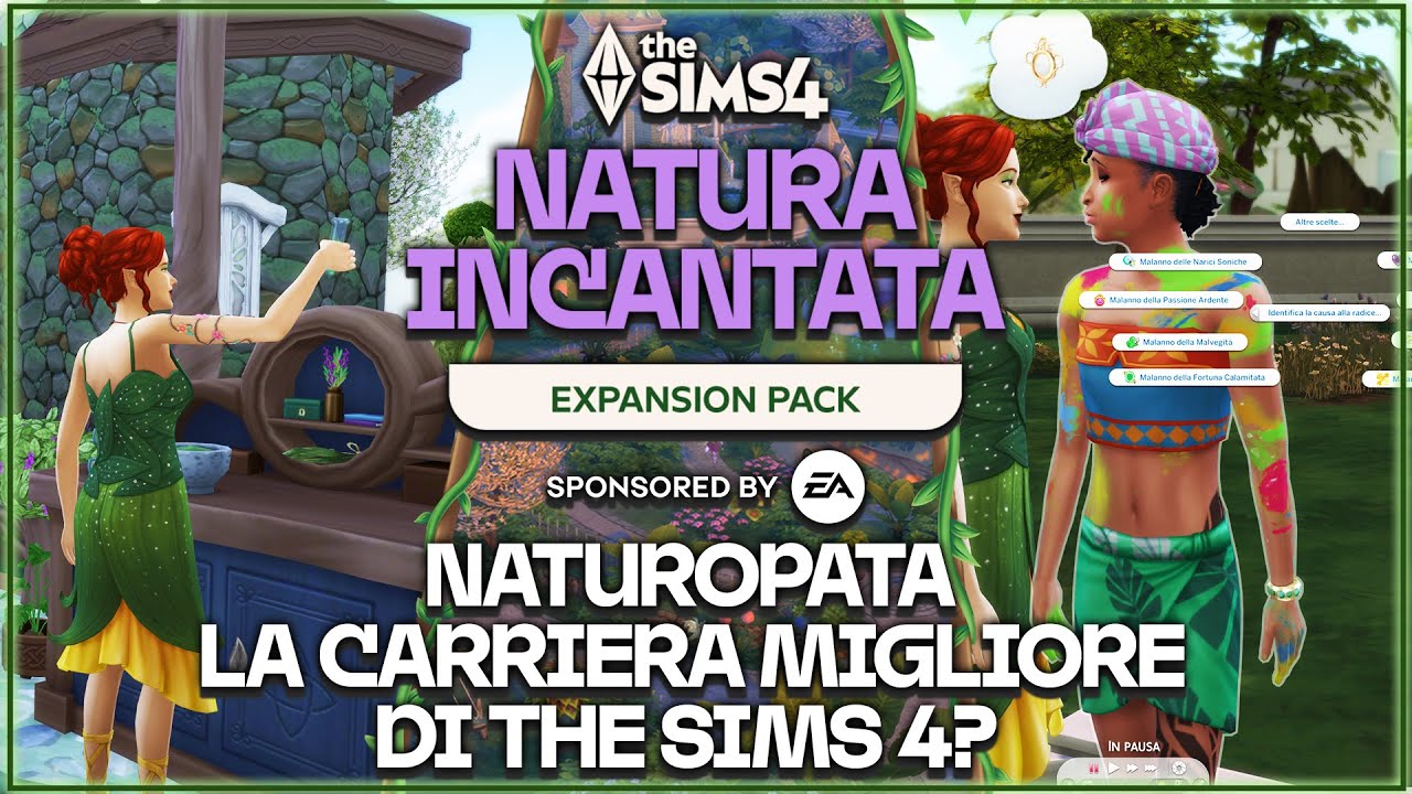 La carriera MIGLIORE di The Sims 4? Vediamola su NATURA INCANTATA