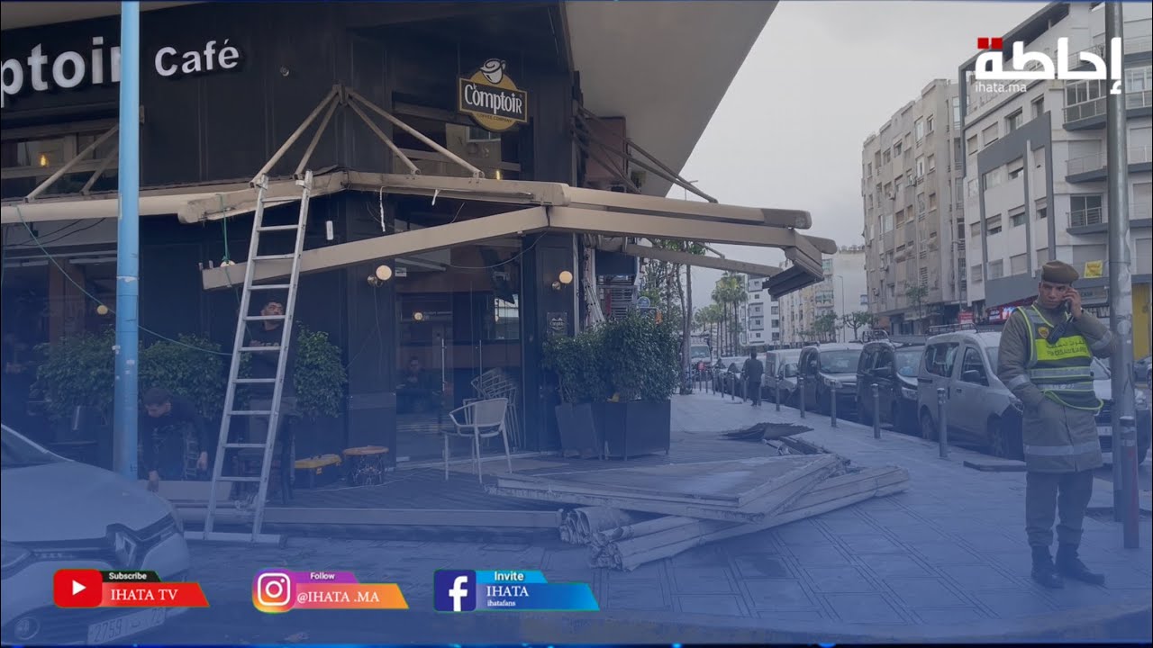 السلطات تباشر تحرير الملك العمومي بشارع 2 مارس بالدارالبيضاء
