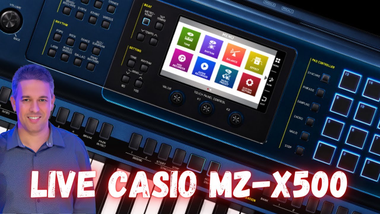 LIVE CASIO (MZ-X500)  COM TIAGO MALLEN   #live #tecladistas #casio