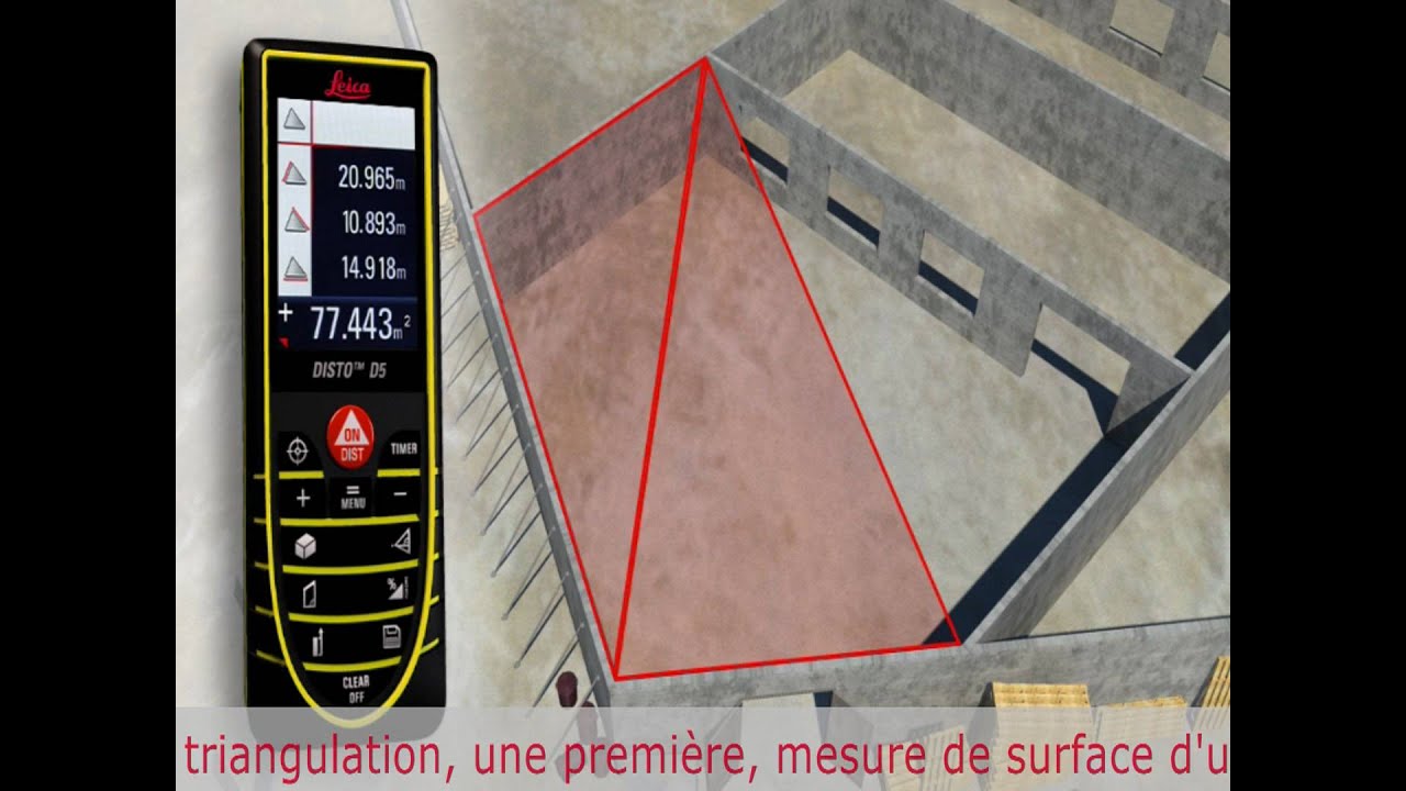 Disto D5 Testoon Part2 Triangulation Leica Loi Carrez Diagnostic