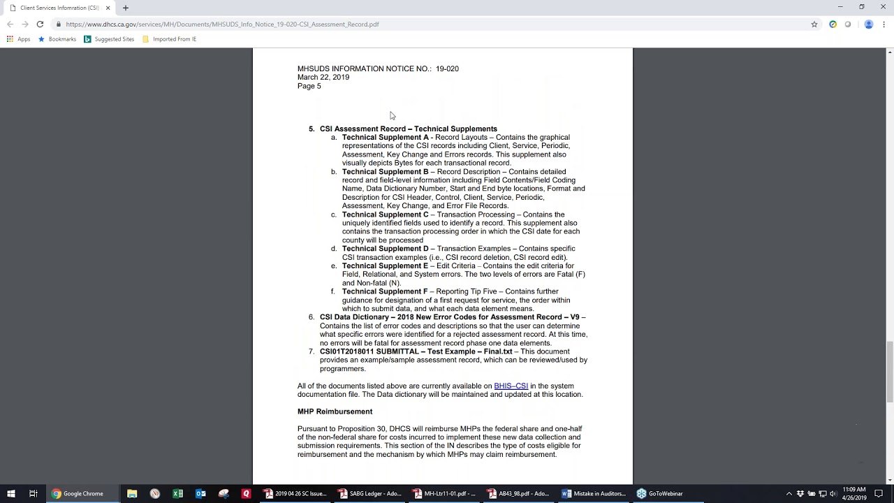 Small County Fiscal TA webinar April 26 2019