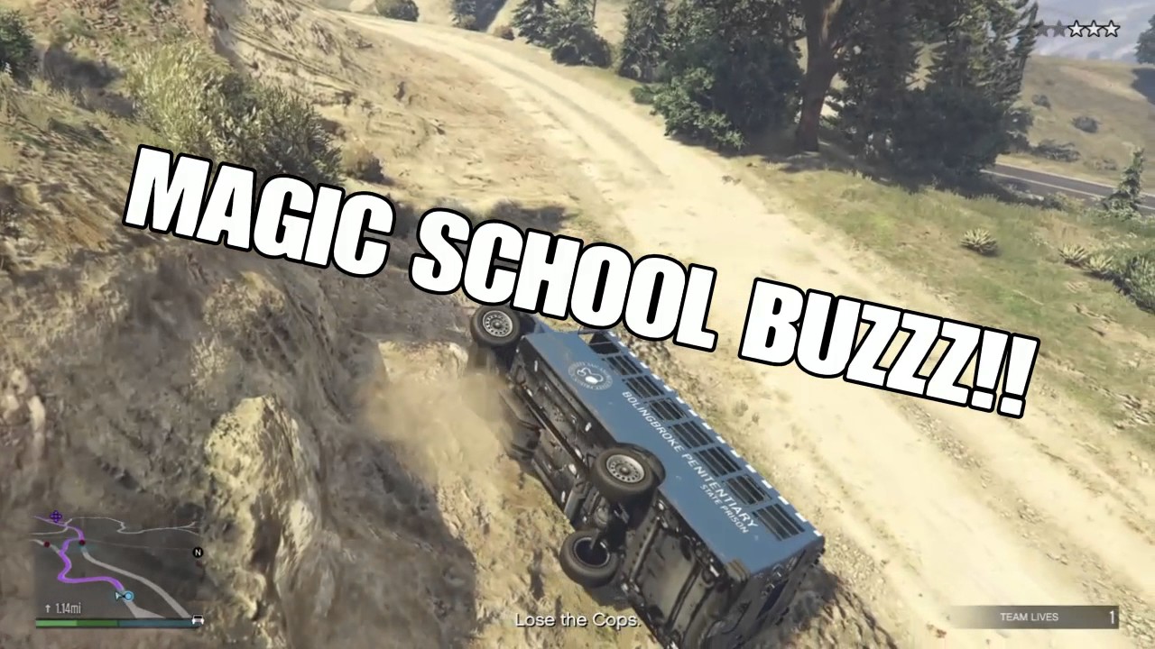 GTA 5 | Stelling the Magic School bus!!