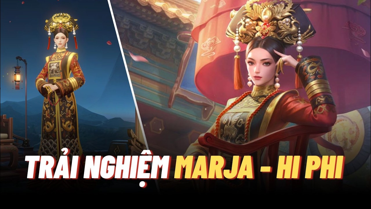 Trải nghiệm sớm MARJA - HI PHI skin hợp tác lồng tiếng Việt hiệu ứng nhạt nhẽo | Liên quân