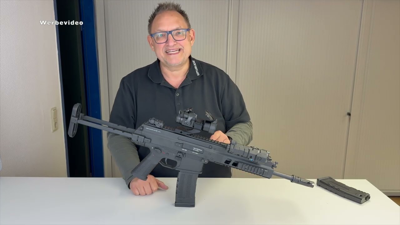 B&T APC-556 PDW 0,5 Joule ab 14 Airsoft Softair Test unboxing Review Softair.Zone Deutsch German