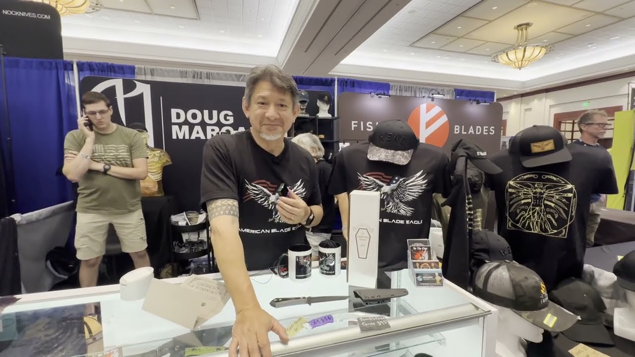 The 2025 Blade Show Tombstone Tanto collaboration by Doug Marcaida/Ricardo Vilar 