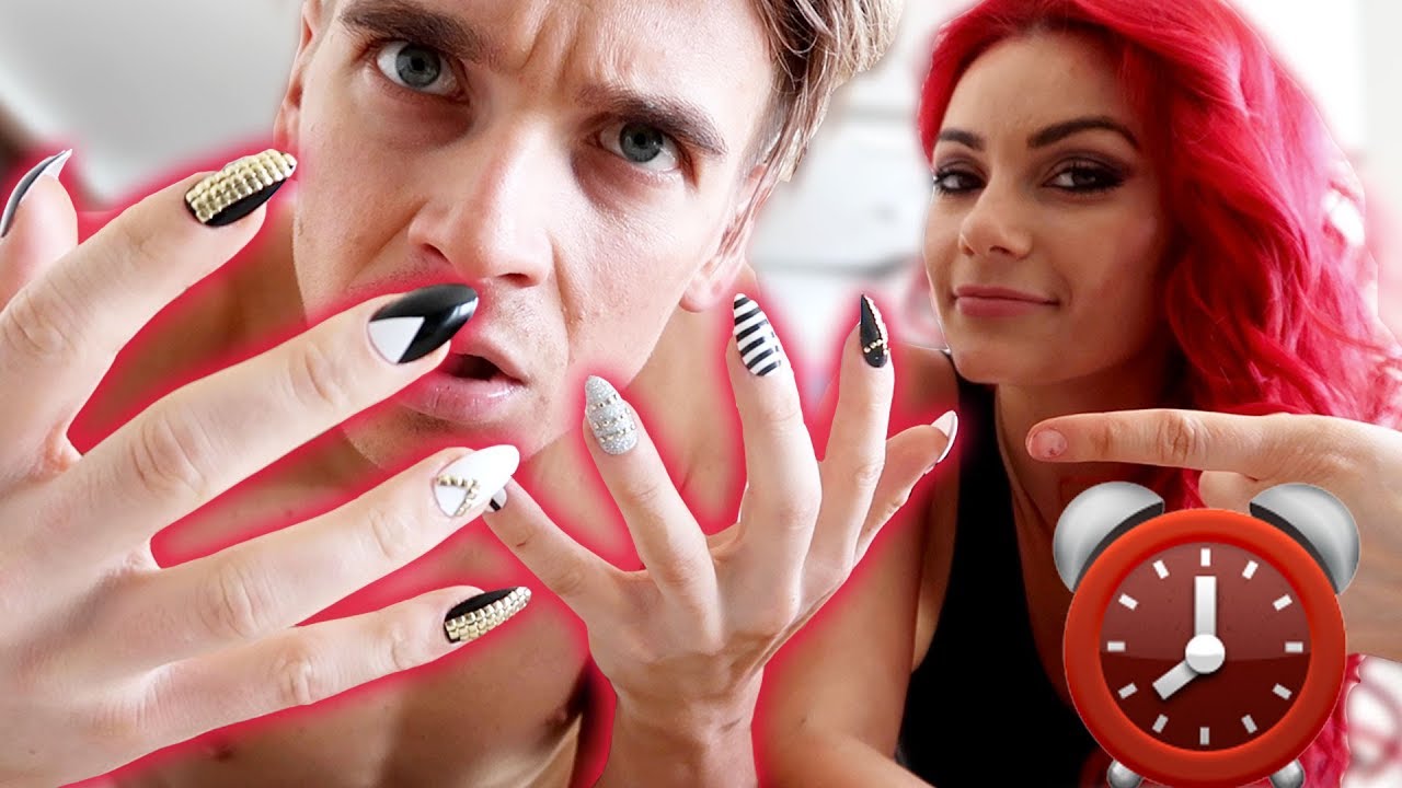 I Wore Fake Acrylic Nails For 24 Hours