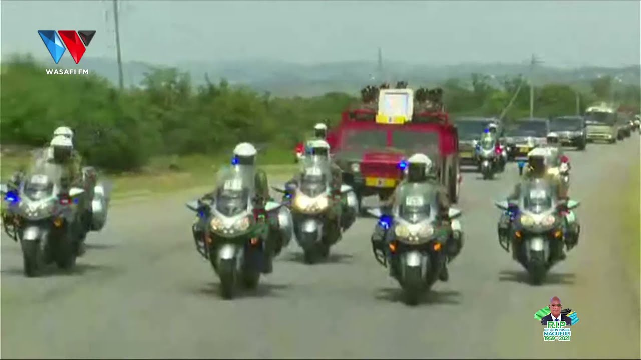 #LIVE​ : MSAFARA WA MWILI WA HAYATI RAIS MAGUFULI UKITOKA BUSISI KUELEKEA GEITA - MARCH 24, 2021