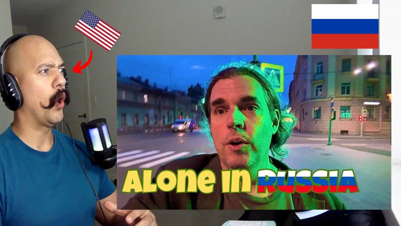 American CAN'T BELIEVE THIS 🇺🇸AMERICAN walks through a RUSSIAN City! 🇷🇺Alone at Night!