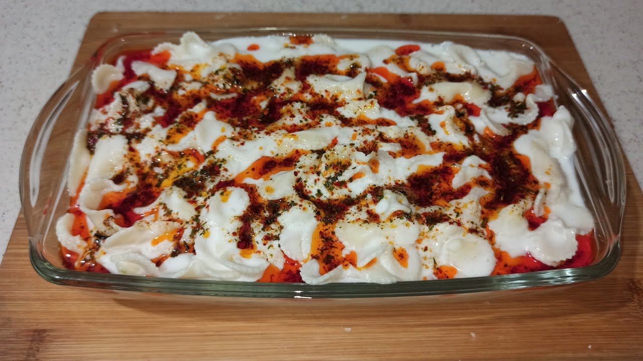 Yoğurtlu Soslu Makarna Tarifi / Yoğurtlu Makarna Nasıl Yapılır / Makarna Tarifi