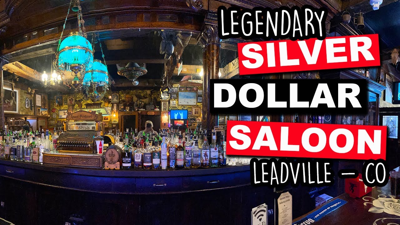Pulling Up A Stool At The Legendary Silver Dollar Saloon of Leadville, Colorado